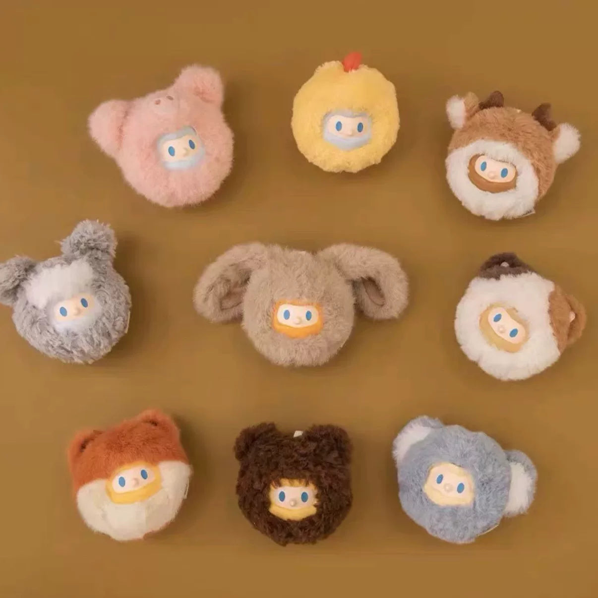 Strange Guardian series vinyl pom-pom pendant