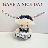 New Life Diary Series Baby Clothes Vinyl Plush Pendant Overalls