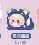 24-Hour sticker bear series