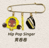 Xiong Meow Craze Series Badge