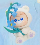 Diudiu baby flower world series mini figure cute grain tide play ornament