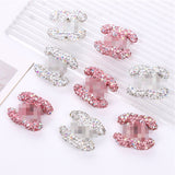 Terracotta Rhinestone Double C