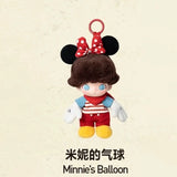 Disney series vinyl plush key ring pendant