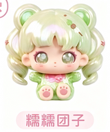 Wokii sweet station series cute grain figure tide play girl gift