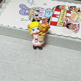 Molly change baby, cute grain DIY mobile phone chain pvc accessories ornament tide play