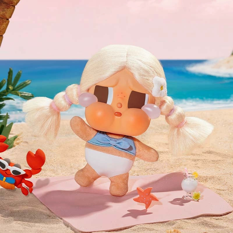 Crybaby vacation mode on vinyl plush pendant