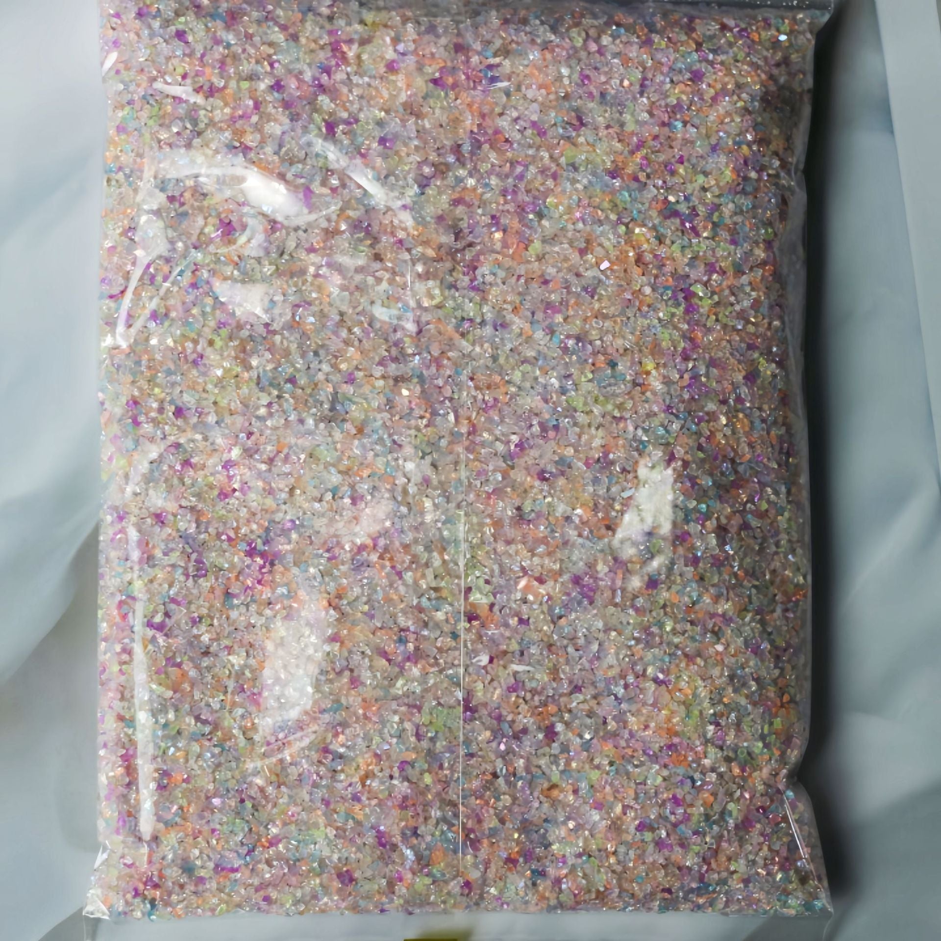 AB Symphony Gravel Transparent Crystal Diamond