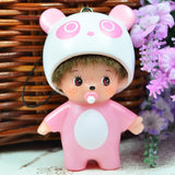 Panda Qiqi vinyl doll pendant