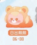24-Hour sticker bear series