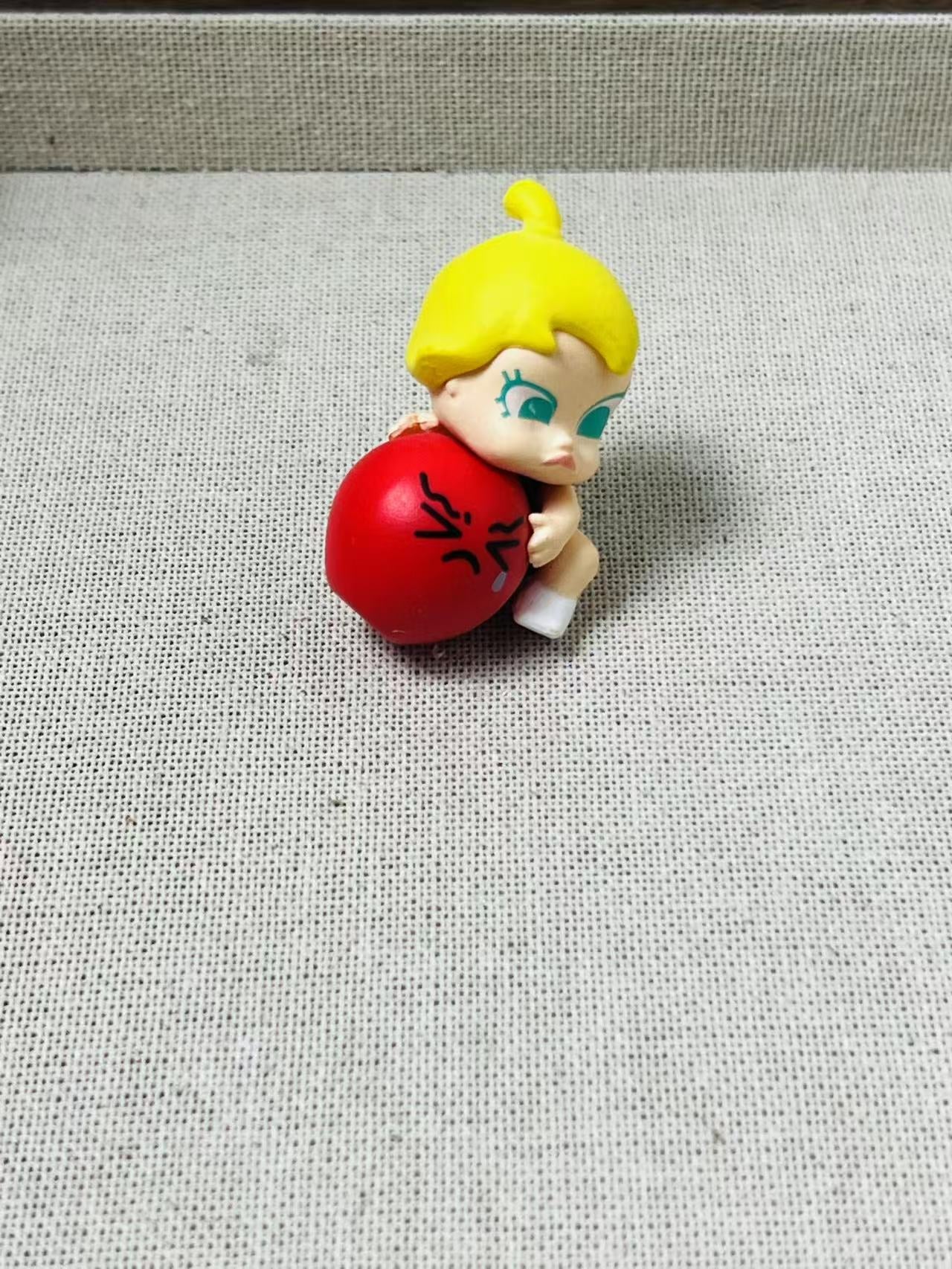 Molly change baby, cute grain DIY mobile phone chain pvc accessories ornament tide play