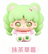 Wokii sweet station series cute grain figure tide play girl gift
