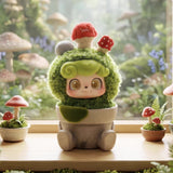 Qkid potted plant story series ornament tide play figure plush pendant