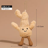 Plush doll doll simulation food pendant bag pendant vegetable food keychain