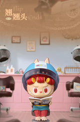 Labubu retro barber shop series trendy figure