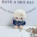 New Life Diary Series Baby Clothes Vinyl Plush Pendant Overalls