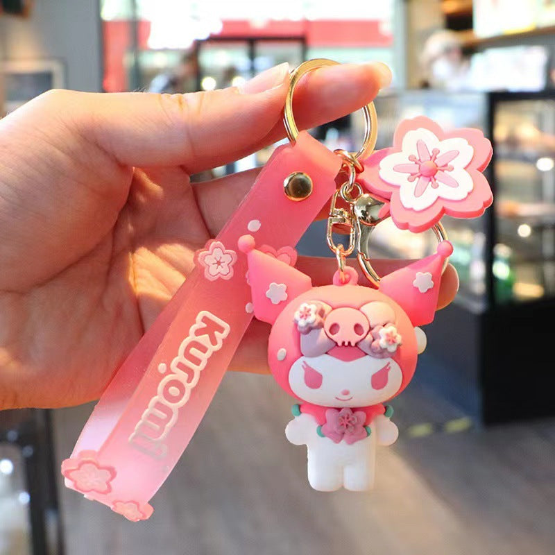 Cute Sakura Sanrio Keychain