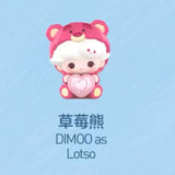 Dimoo worldx pixar series beans
