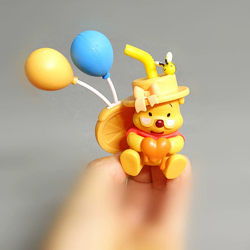 Cute Winnie the Pooh Pig Pierre Eeyore desktop figure doll model decorative ornament