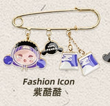Xiong Meow Craze Series Badge