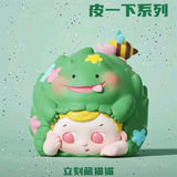 Leather it series trendy play figure cute girl gift ornament