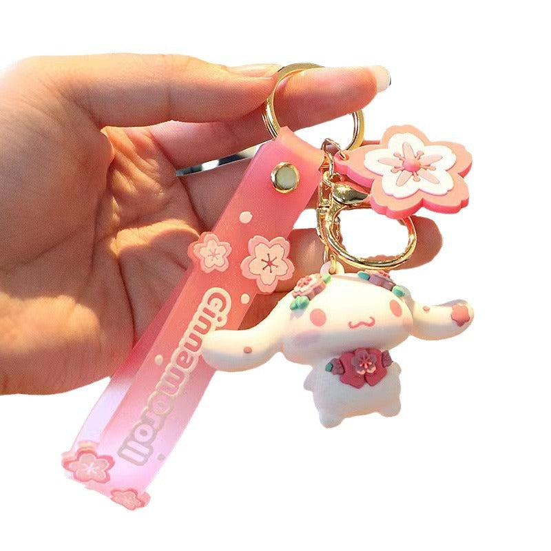 Cute Sakura Sanrio Keychain