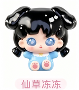 Wokii sweet station series cute grain figure tide play girl gift