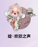 Sound series refrigerator sticker