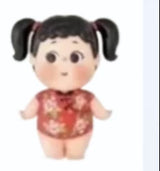 VALALA milk Va driving to the series cute grain tide play cute ornament