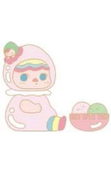 Baby Fat Mouse New Year's Series Badge