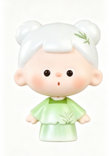 VUUYOO worry-free baby Yijian Fenghua series cute grain antique trend play ornament figure