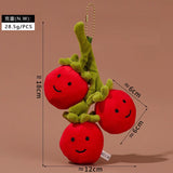 Plush doll doll simulation food pendant bag pendant vegetable food keychain