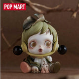 Skullpanda front ink plum series doll ornament