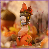 Gu Mushroom Sleeping Forest Series figurine girl ornaments