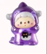 Lulu dog little monster big battle series cute grain tide play cute ornament