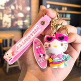 Sanrio keychain kt cat doll pendant Kulomi