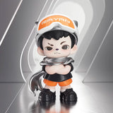 SPACE Rayan brother space-time crack mini series tide play figure doll