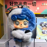 Go out and play today, series, mood fluff monster, plush pendant, figure ornament, doll.