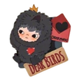 Dear Birds series refrigerator stickers home periphery gifts