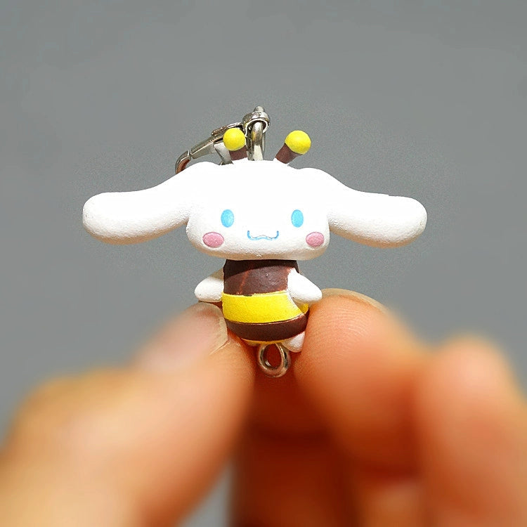 Yugui dog, big-eared dog tandem pendant doll, twisted egg doll ornament