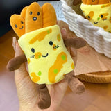 Plush doll doll simulation food pendant bag pendant vegetable food keychain