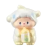 Lulu Dog's Baby Diary 3.0 Series Moe Grain Tide Play Figure