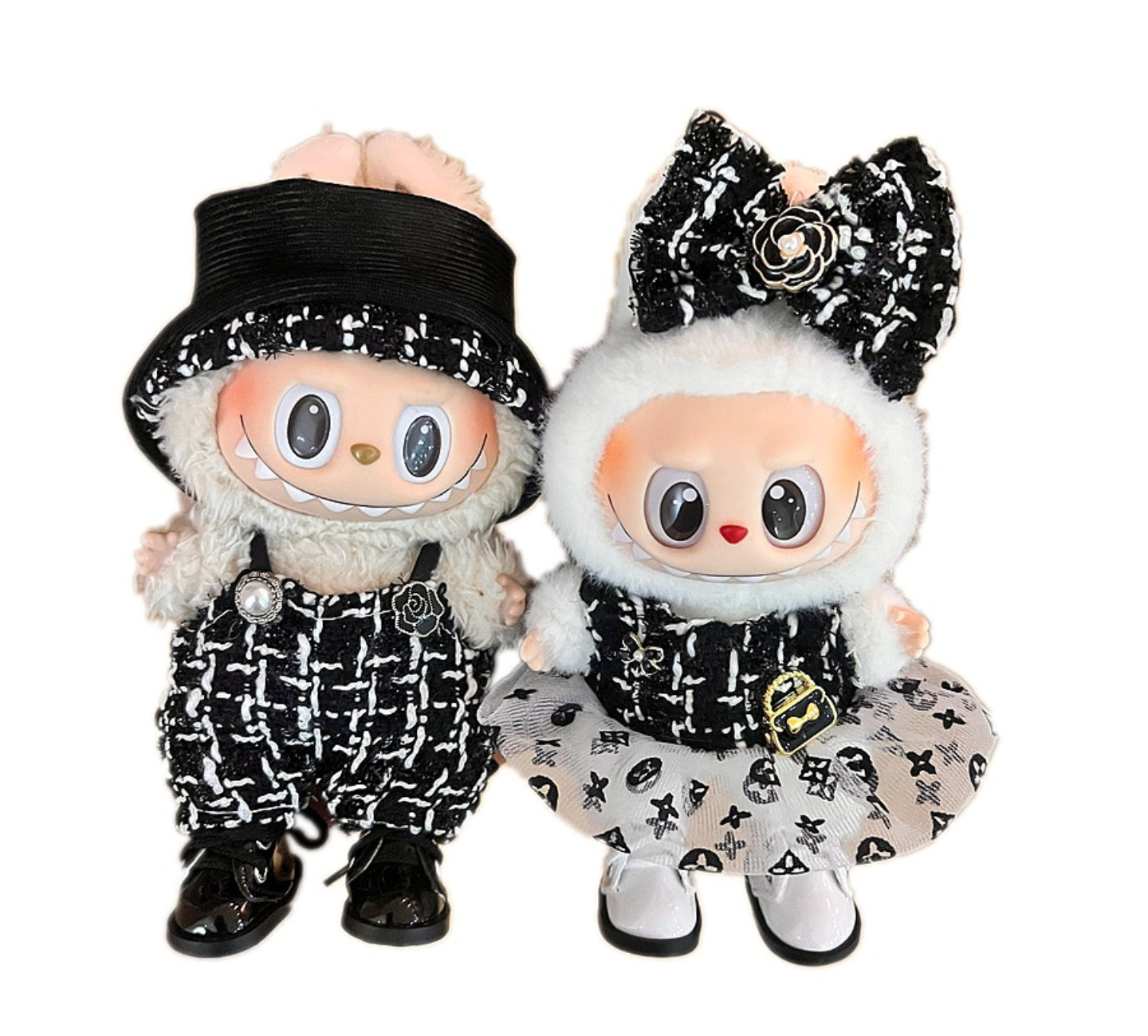 LABUBU lady small fragrant skirt series