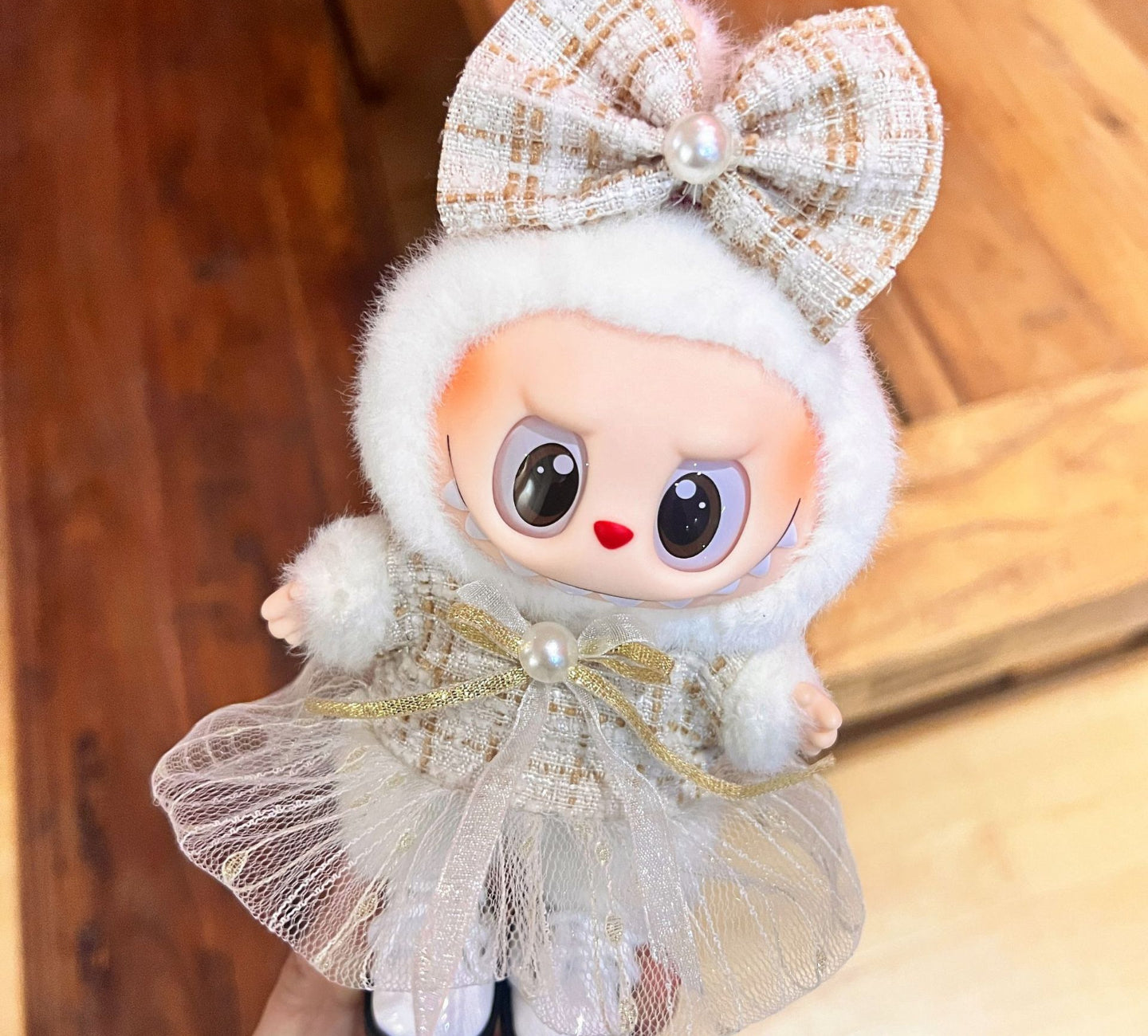 LABUBU lady small fragrant skirt series