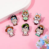 unoffical Cry baby pin 6pc