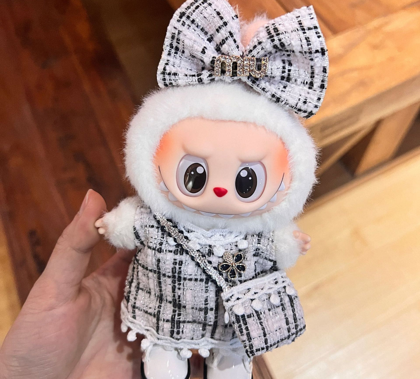 LABUBU lady small fragrant skirt series