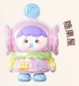 Naughty bag fairy tale adventures cute grain series tide play doll ornament